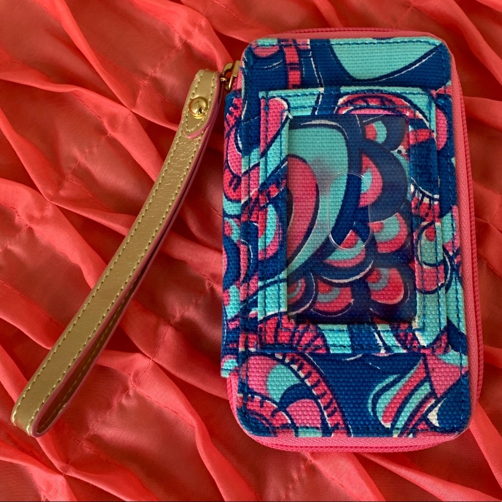 Lilly Pulitzer Phone Wristlet Reel Me In Print - Picture 5 of 8
